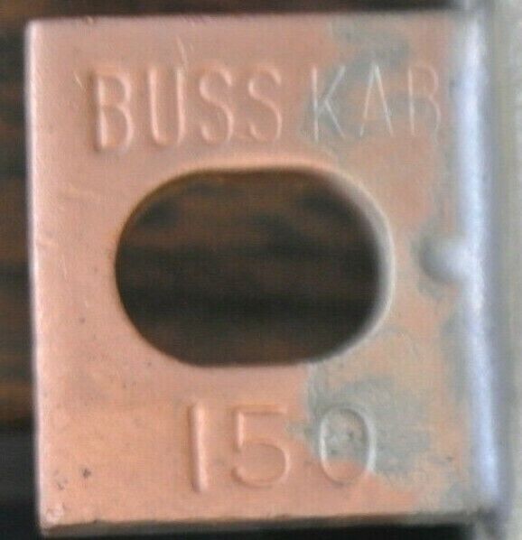 BOX of 5 / BUSSMANN / TRON KAB150 RECTIFIER FUSE / 250V / 150A / NEW SURPLUS