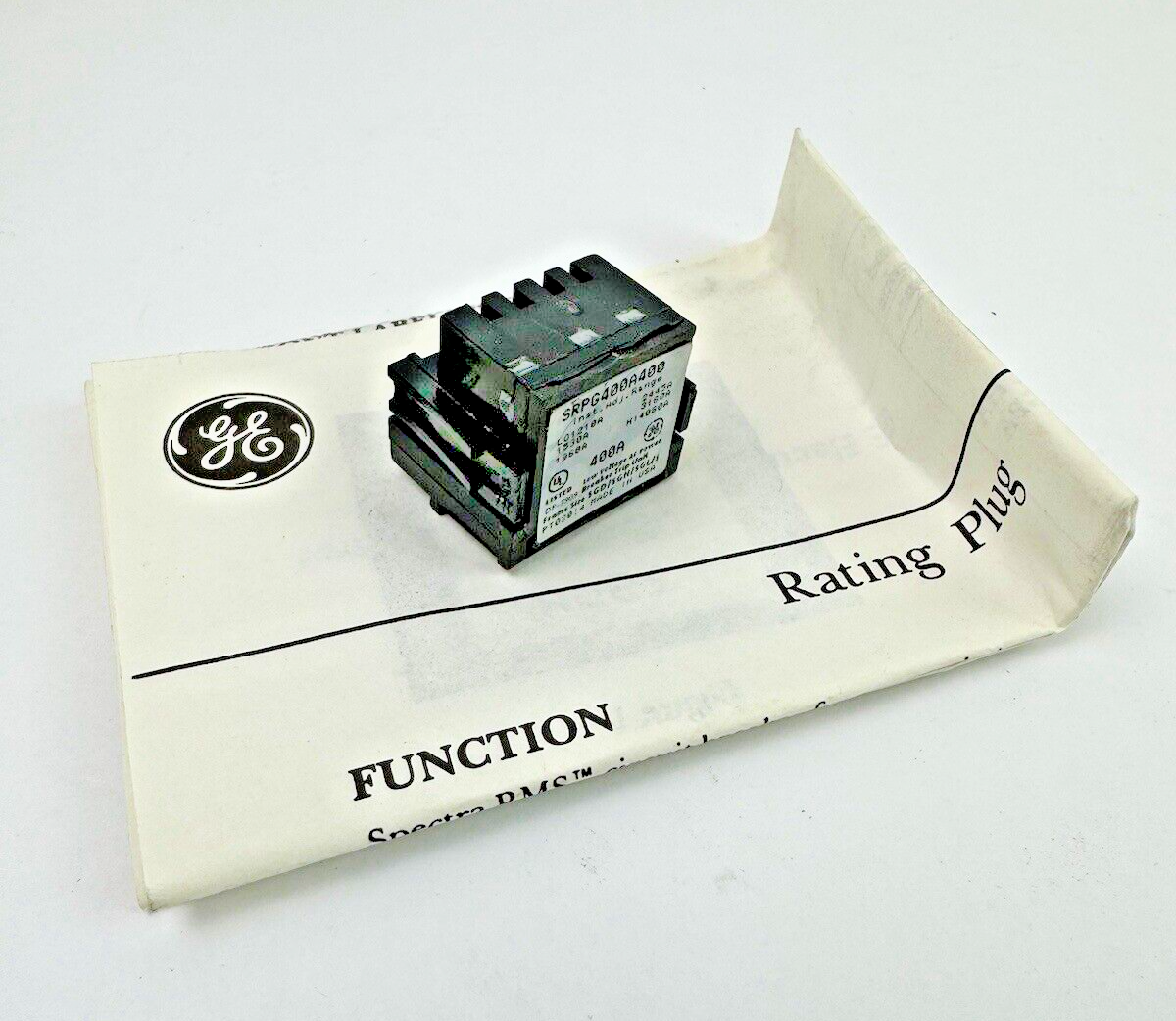 GE - SRPK1200B400 - SPECTRA RMS RATING PLUG - 400 AMP - NEW OLD STOCK