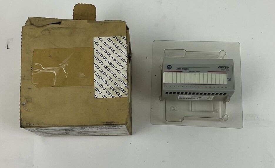 ALLEN BRADLEY 1794-IA16 INPUT MODULE SER.A 5VDC REV.A01 120VAC 20MA