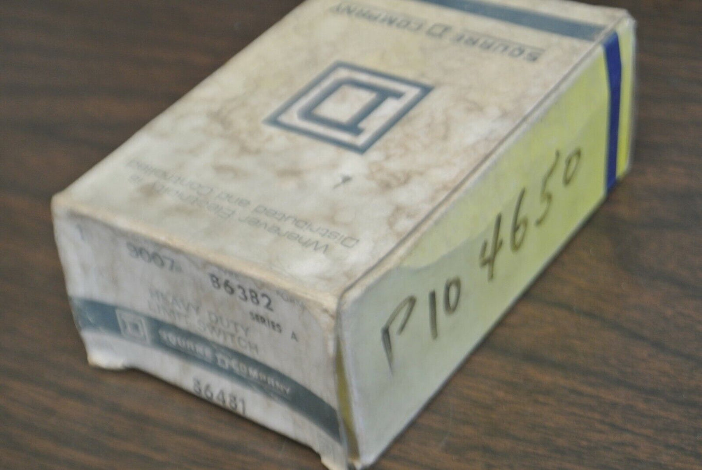 SQUARE D 9007 B63B2 Ser. A LIMIT SWITCH / 0-120 . 120-600VAC / 10A NEW SURPLUS