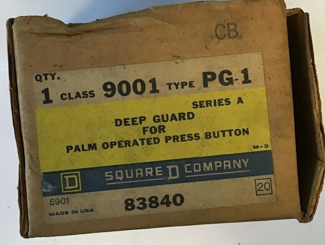 SQUARE D 9001 PG-1 DEEP GUARD SER.A