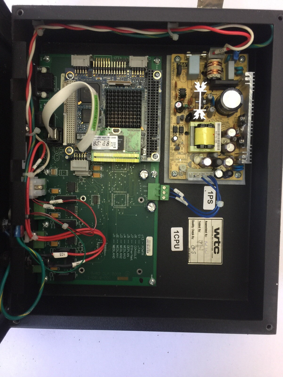 WELDING TECHNOLOGY WEBVIEW-ENET 986-0054E WELD CONTROL ETHERNET TERMINAL USIP