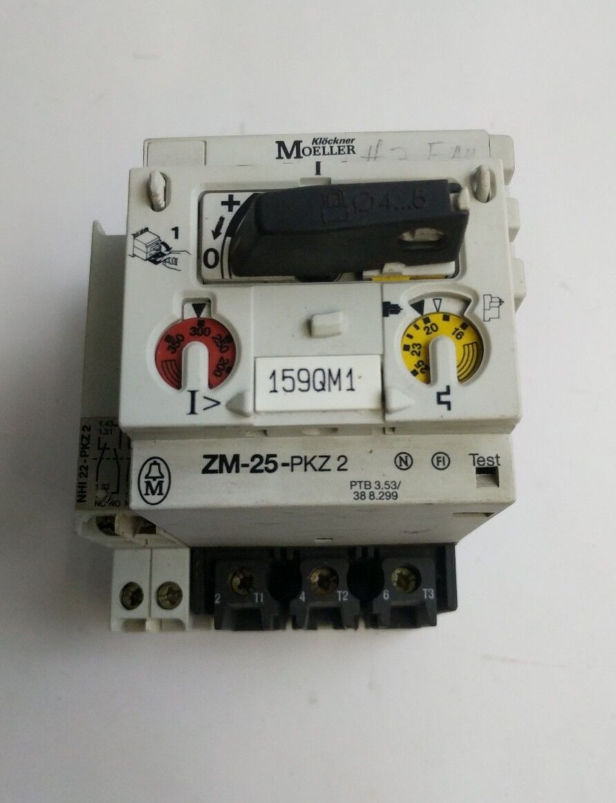 Klockner Moeller ZM-10-PKZ2 PTB 3.53/38 8.299
