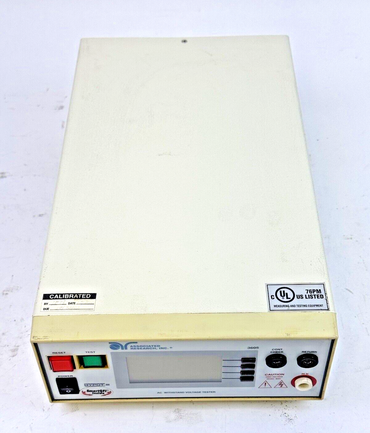 ASSOCIATED RESEARCH - 3605 - HYPOT III - AC WITHSTAND VOLTAGE TESTER 5KV