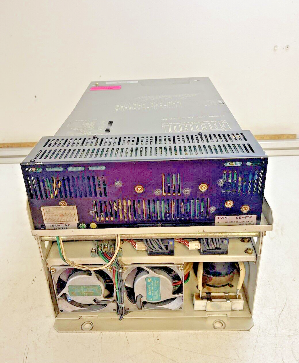 MITSUBISHI - FR-SE-2-7.5K- F - BN401U 405 - FREQROL A/C SPINDLE CONTROLLER FR-SE