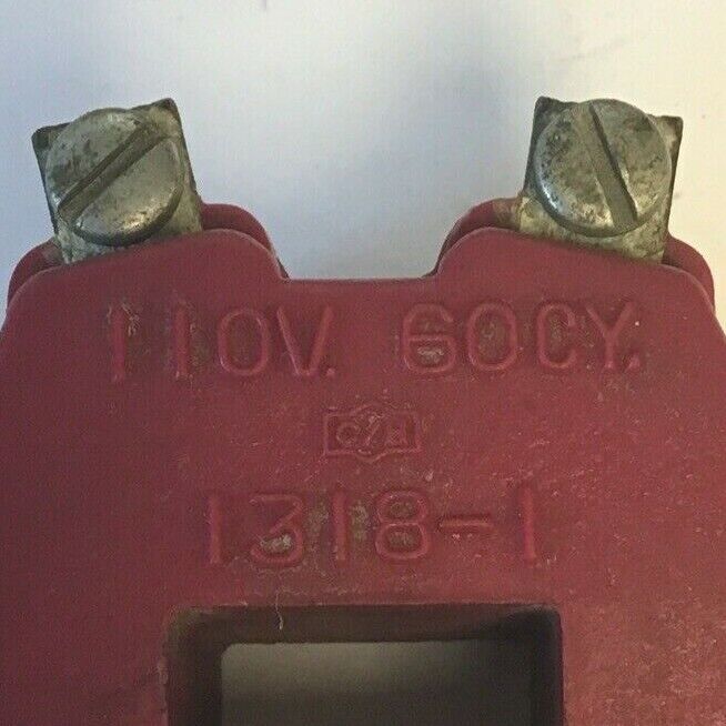 CUTLER HAMMER 1318-1 COIL 110V 60CY
