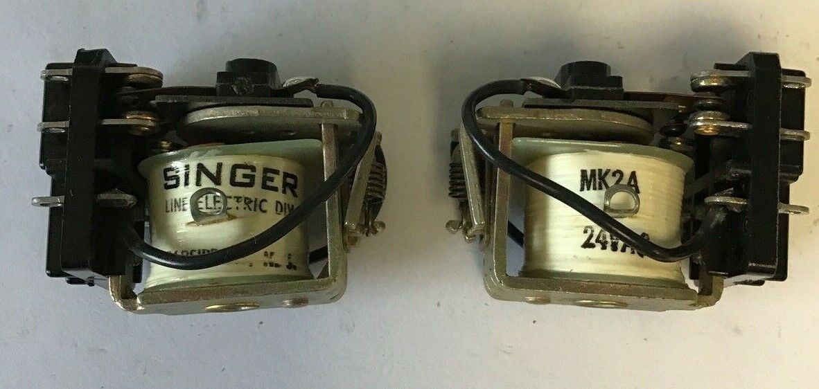 SINGER LINE ELECTRIC MK2A RELAY 24VAC ***LOTOF2***