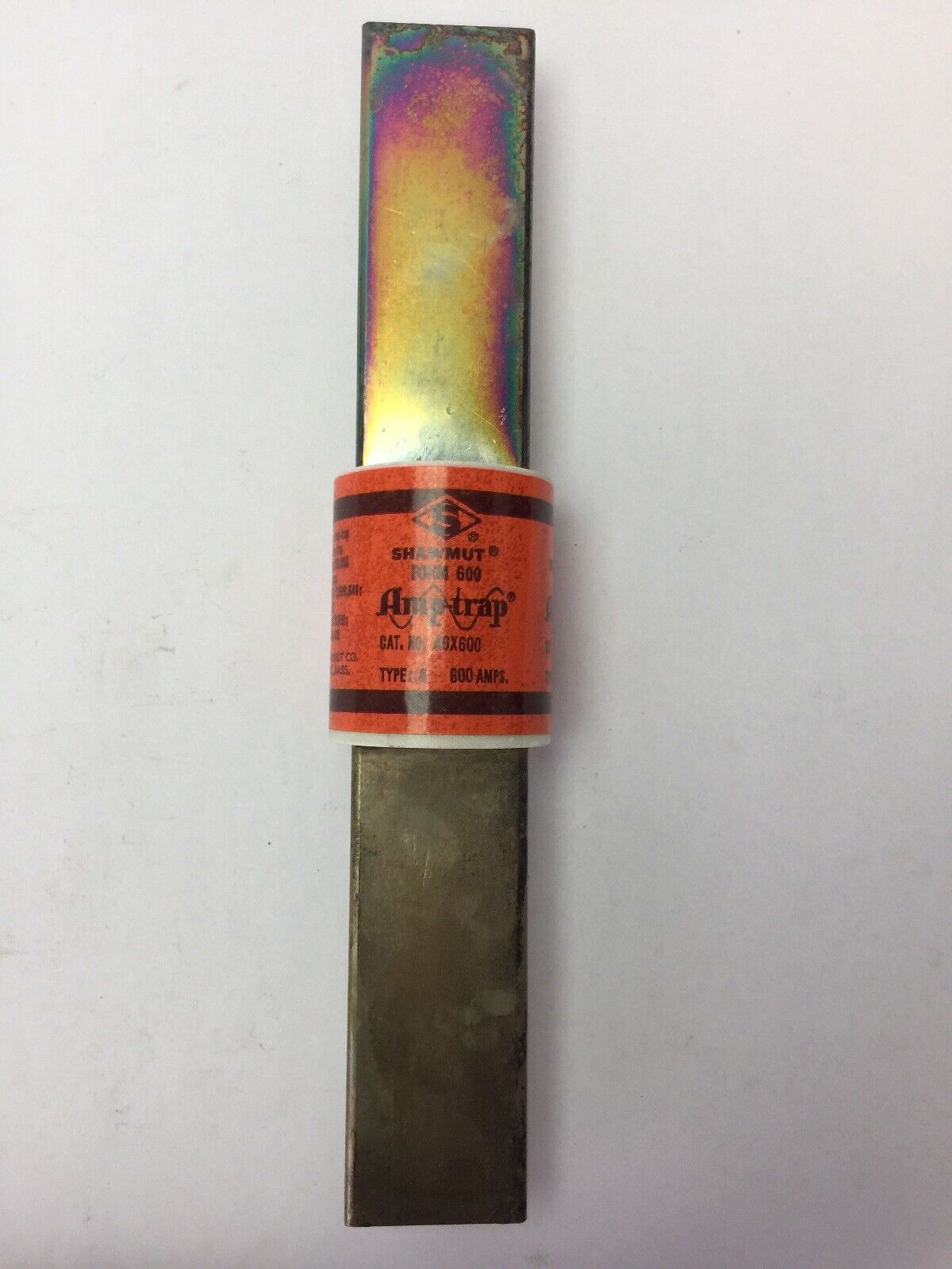 SHAWMUT AMPTRAP A6X600 FUSE 600 AMP 600 VOLTS AC/DC TYPE 4 FORM 600