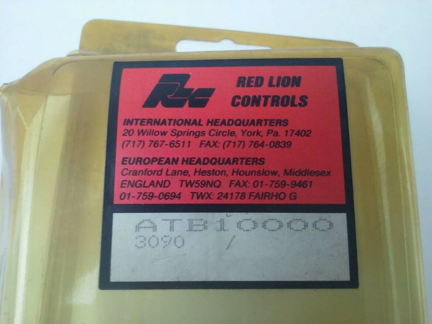 RED LION CONTROLS ATB10000 ACCESSORY BOARD