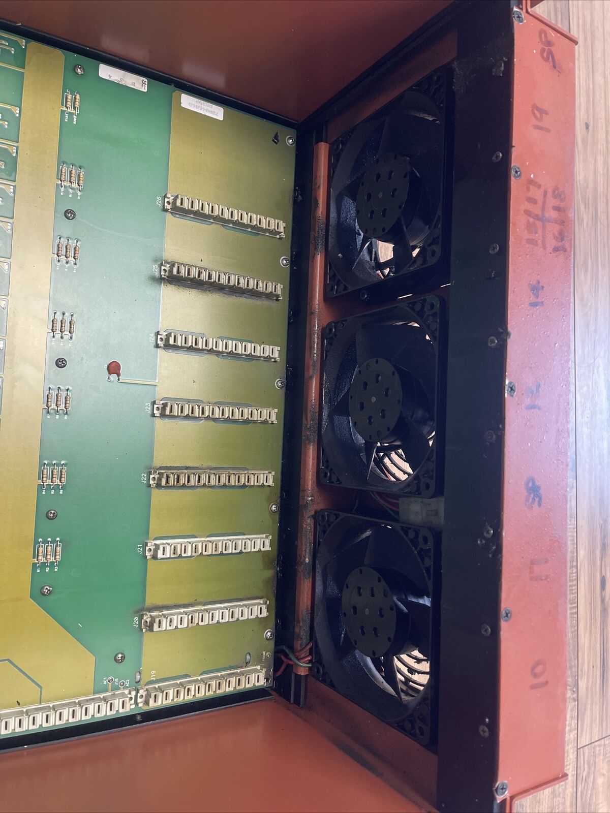 GE FANUC WHEDCO 78005068/9801 9 SLOT RACK TARGET ARS