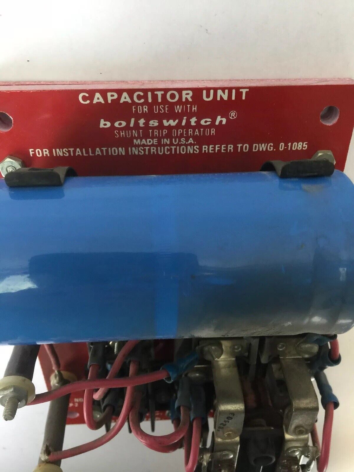 BOLTSWITCH CAP-2 CAPACITOR UNIT INPUT 120VAC