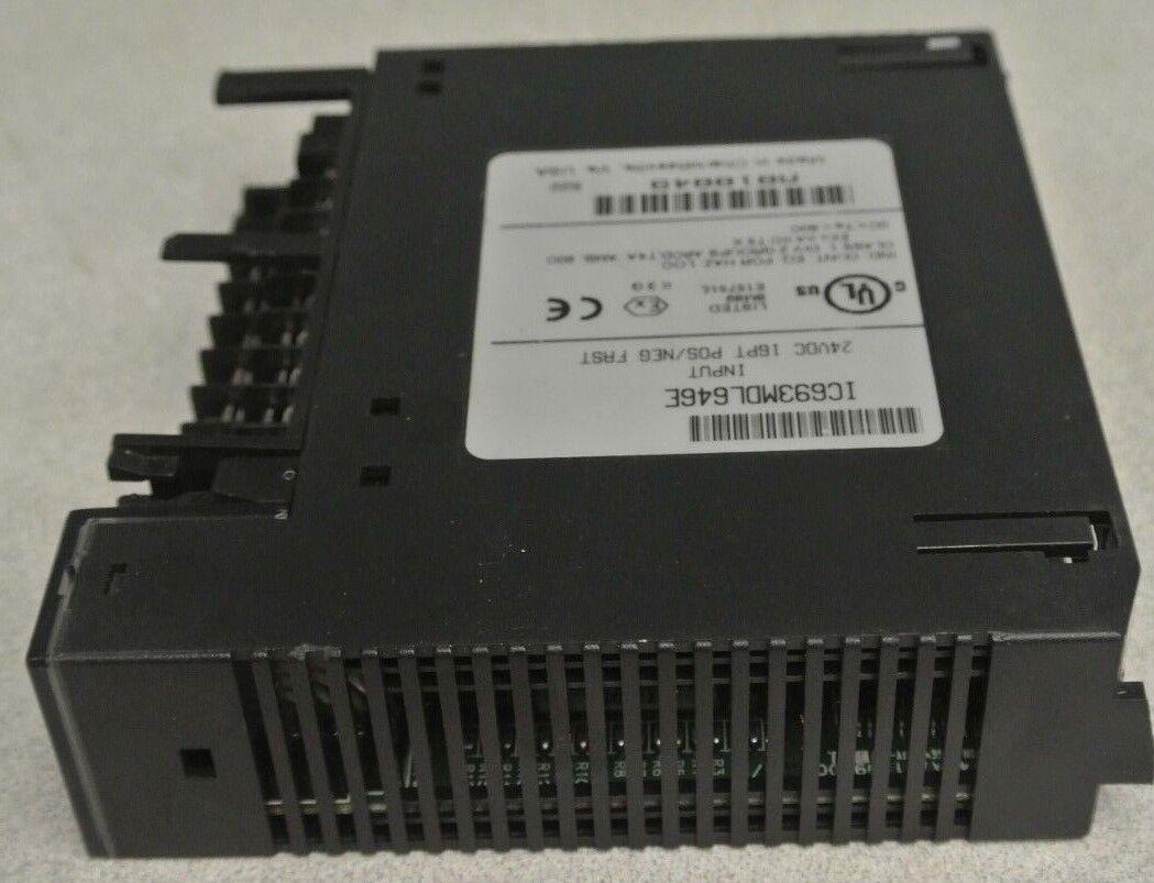 GE FANUC IC693MDL646E INPUT MODULE / 24VDC / 16PT / POS/NEG LOGIC