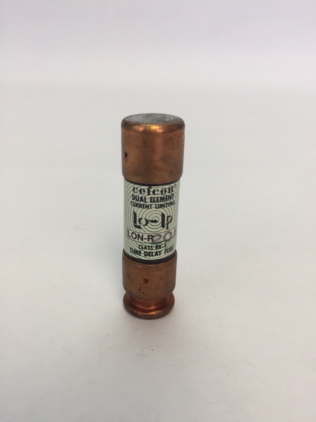 CEFCON LON-R20 DUAL ELEMENT CURRENT LIMITING FUSE 20A 250VAC (BOX OF 10)