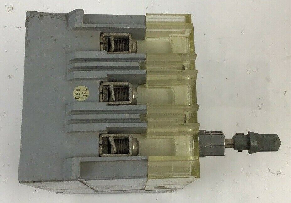 KLOCKNER MOELLER NZMH 6-160 DISCON.SWITCH W/TRIP ZM6-40 THERM. 25-40A