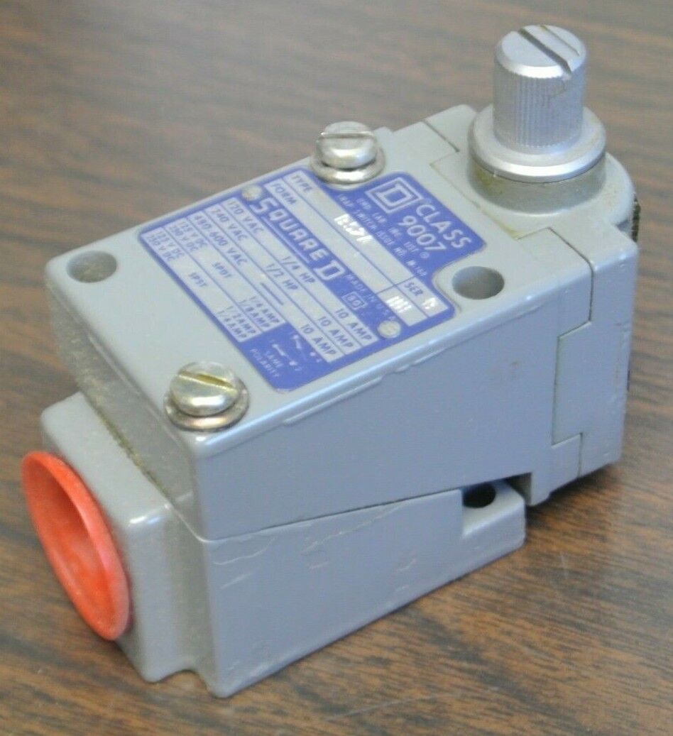 SQUARE D 9007 B52A, Ser. B HEAVY DUTY LIMIT SWITCH / NEW SURPLUS