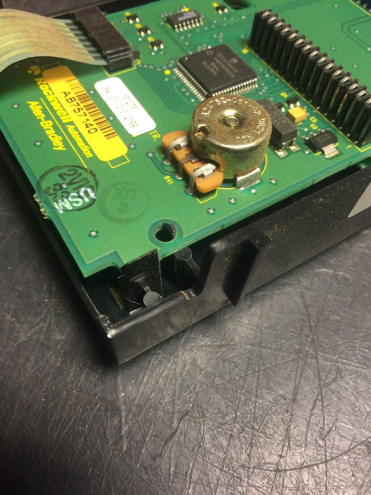 ALLEN BRADLEY FREQUENCY DRIVE 1336F-BRF50-AN-EN 1201-HCS1 5HP, 1201-HCS1, 5V