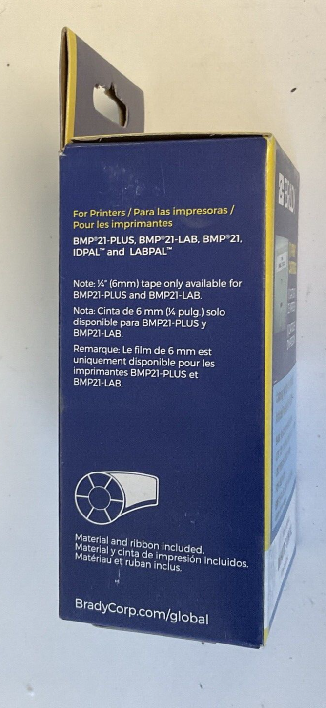 BRADY M21-750-595-WT PRINT CARTRIDGE WHITE VINYL