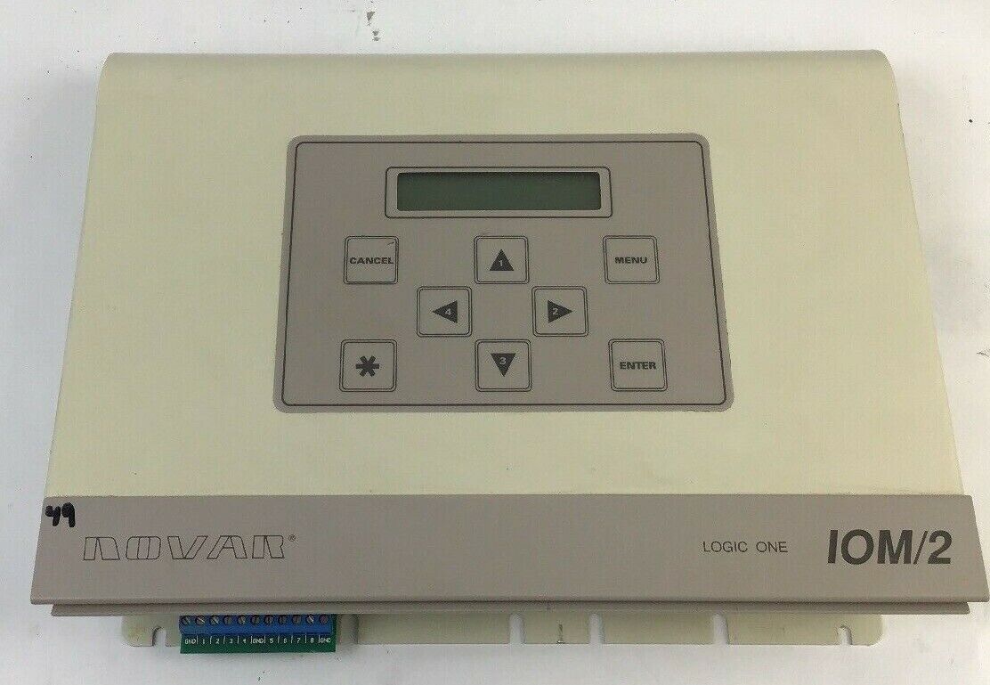 NOVAR IOM/2 R/O LOGIC ONE V1.29 INPUT/OUTPUT MODULE