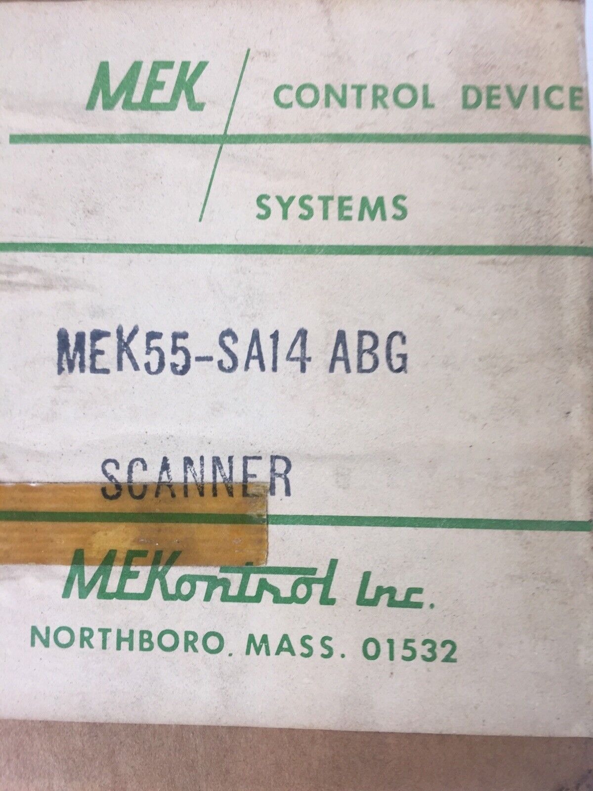 MEK CONTROL DEVICES SYSTEMS MEK55-SA14 ABG SCANNER