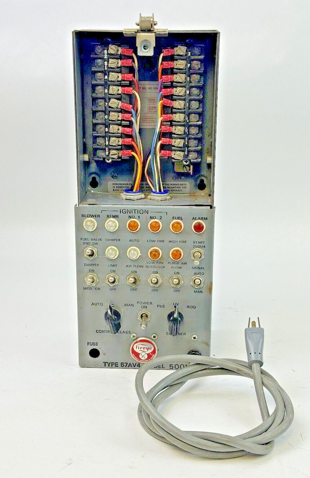 FIREYE - 57AV4-5001 - TESTER - 120 VAC - FOR USE W/ C, D-SERIES & FLAME MONITOR