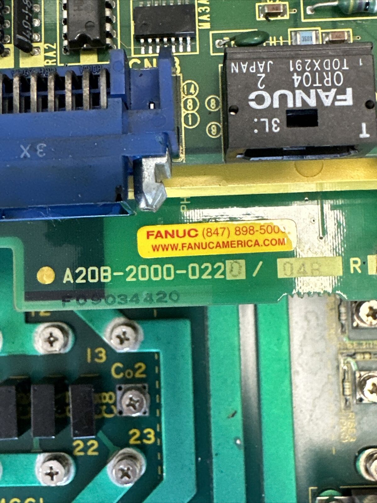 FANUC A06B-6064-C322 SPINDLE SERVO DRIVE