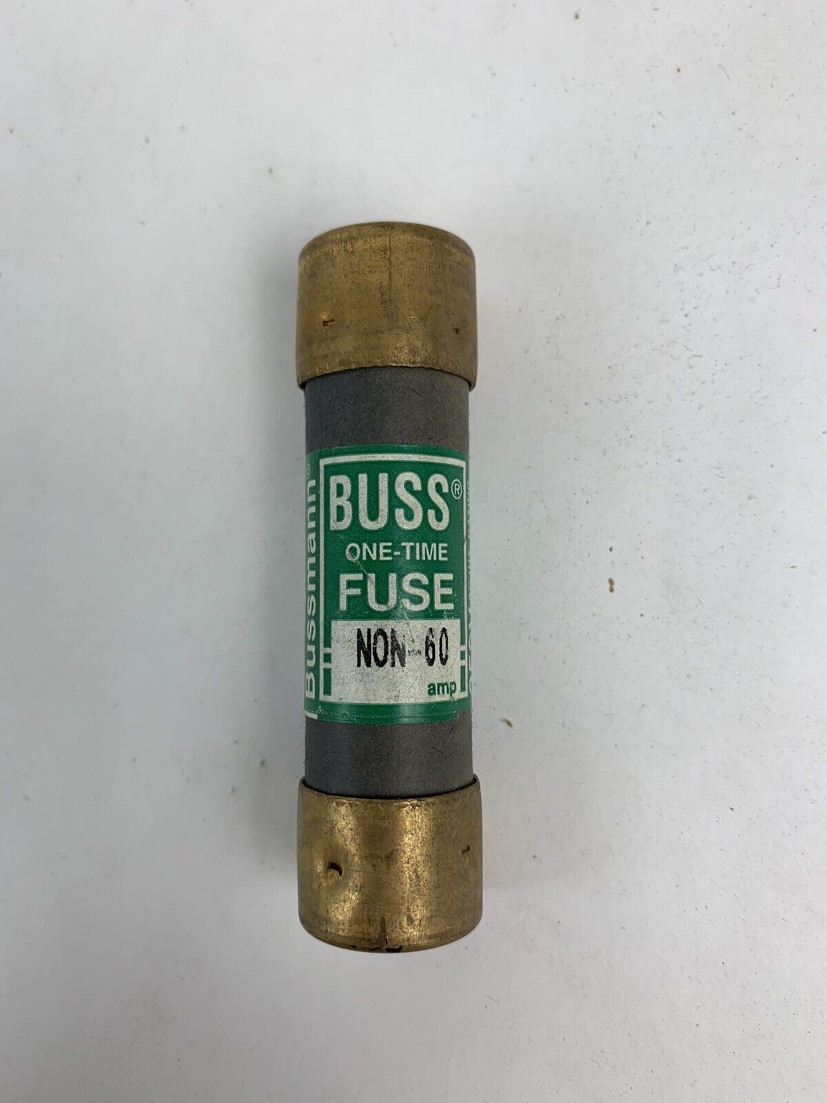 Bussman One-Time Non-60 60A 250V Fuse "Lot of 20"