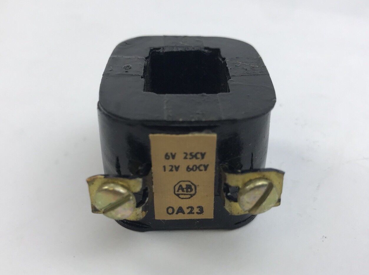 Allen Bradley OA23 Coil New In Original Box 12 V 60 CY 6 V 25 CY