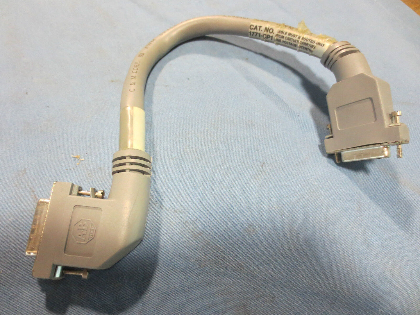 ALLEN-BRADLEY 1771-CP1 POWER SUPPLY CABLE - in GREAT CONDITION