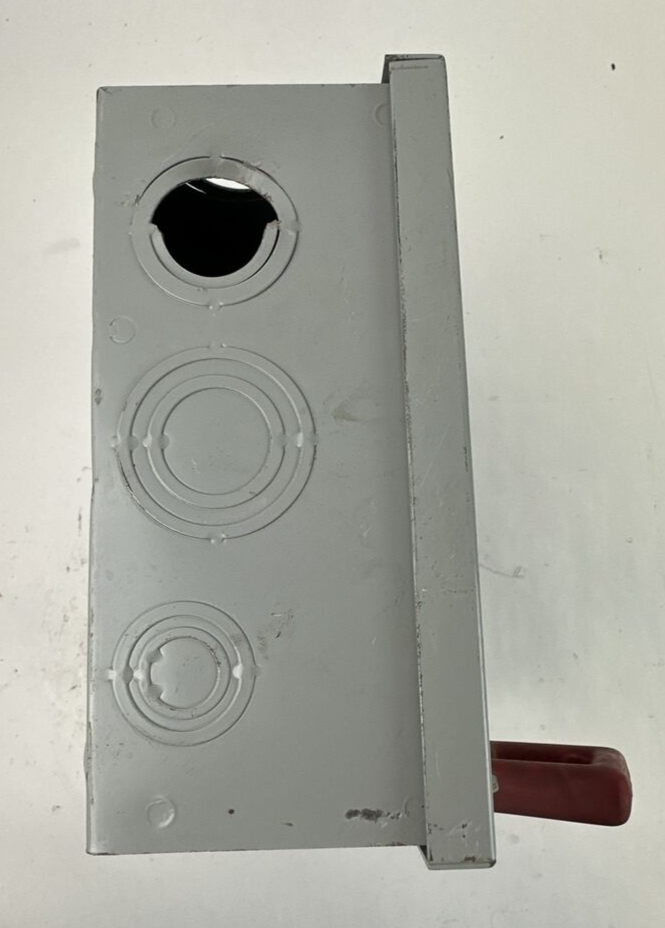 GE THN3361 HEAVY DUTY SAFETY SWITCH 30A MOD 7 600VAC 3PH 30HP 250VDC 5HP TYPE 1