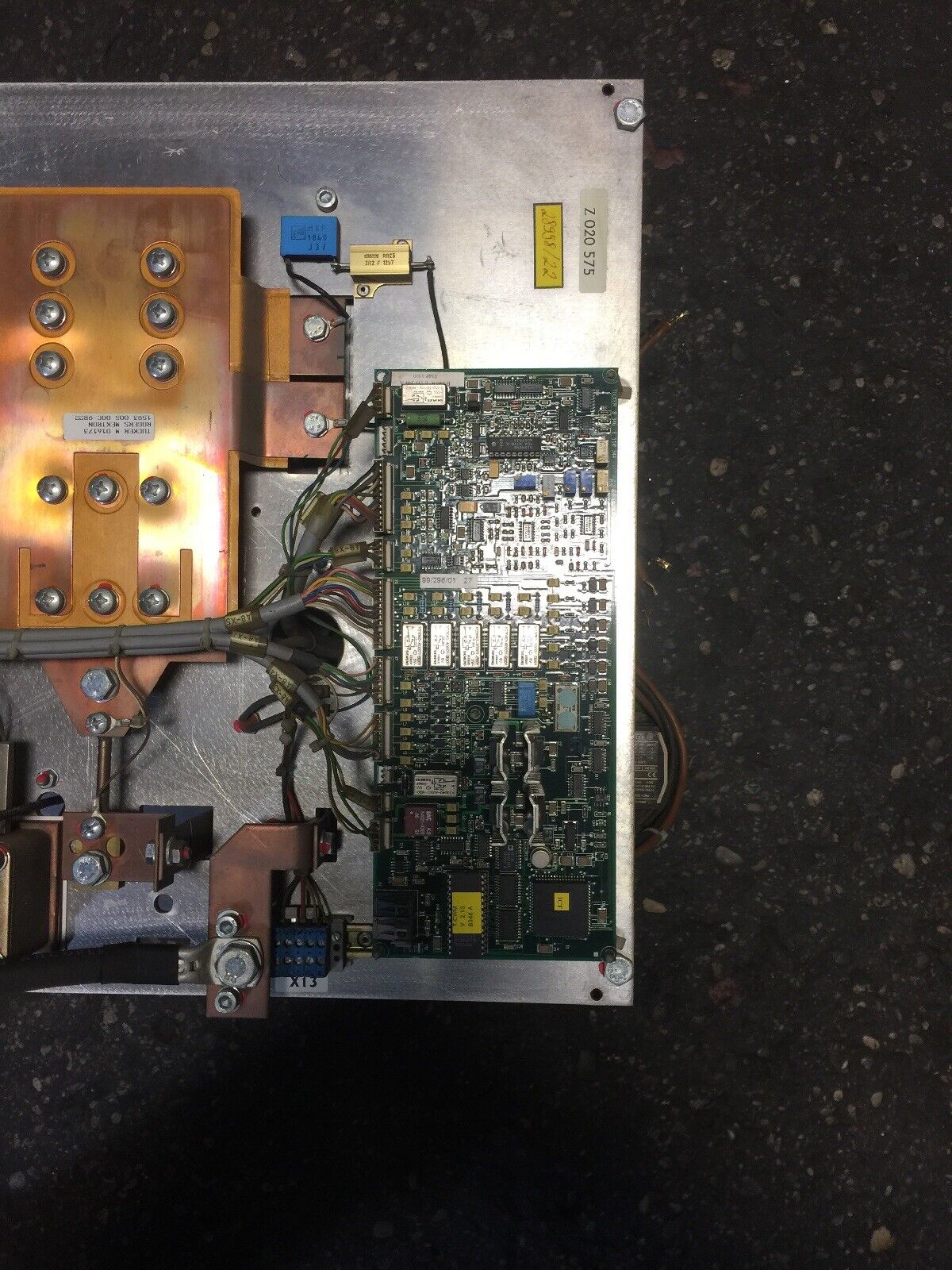 Emhart Tucker Spot Welding Power Supply Control Z020575 (A1 TMP-SMPS) 500V