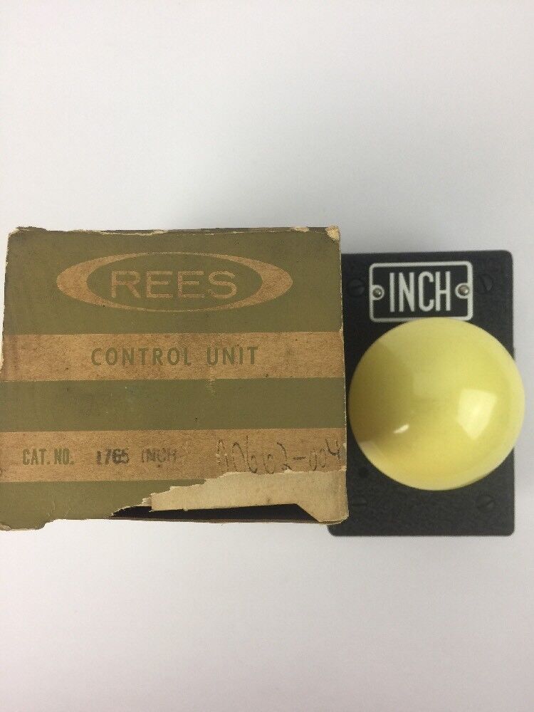 REES 1765 INCH CONTROL UNIT MUSSHROOM PUSH BUTTON