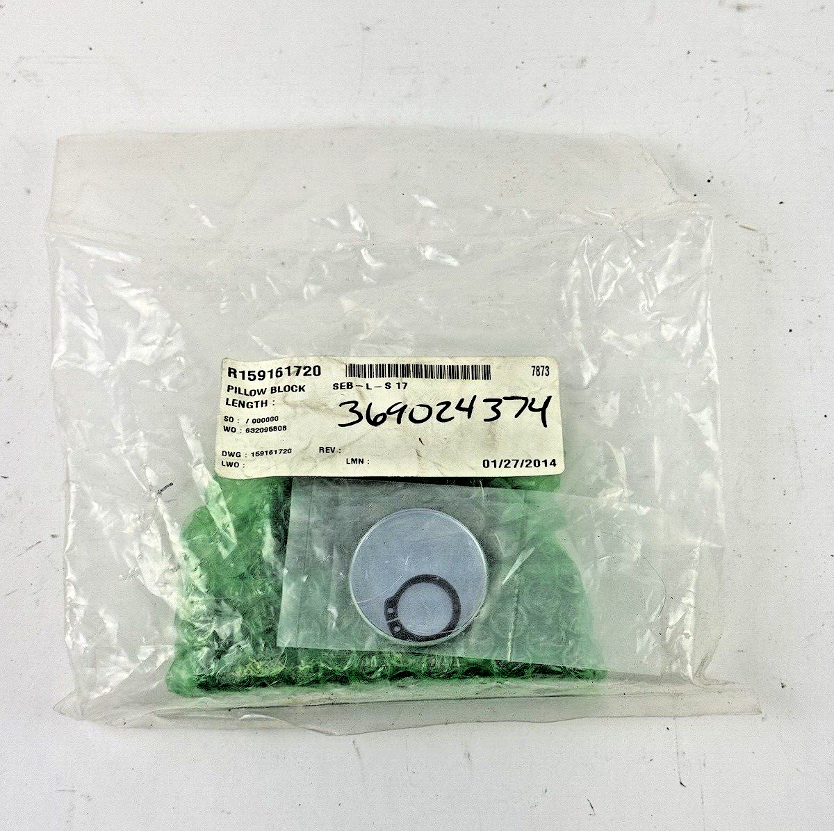 BOSCH REXROTH - R159161720 - PILLOW BLOCK BEARING -SEB-L-S 17, SIZE 25 x 5/10/25