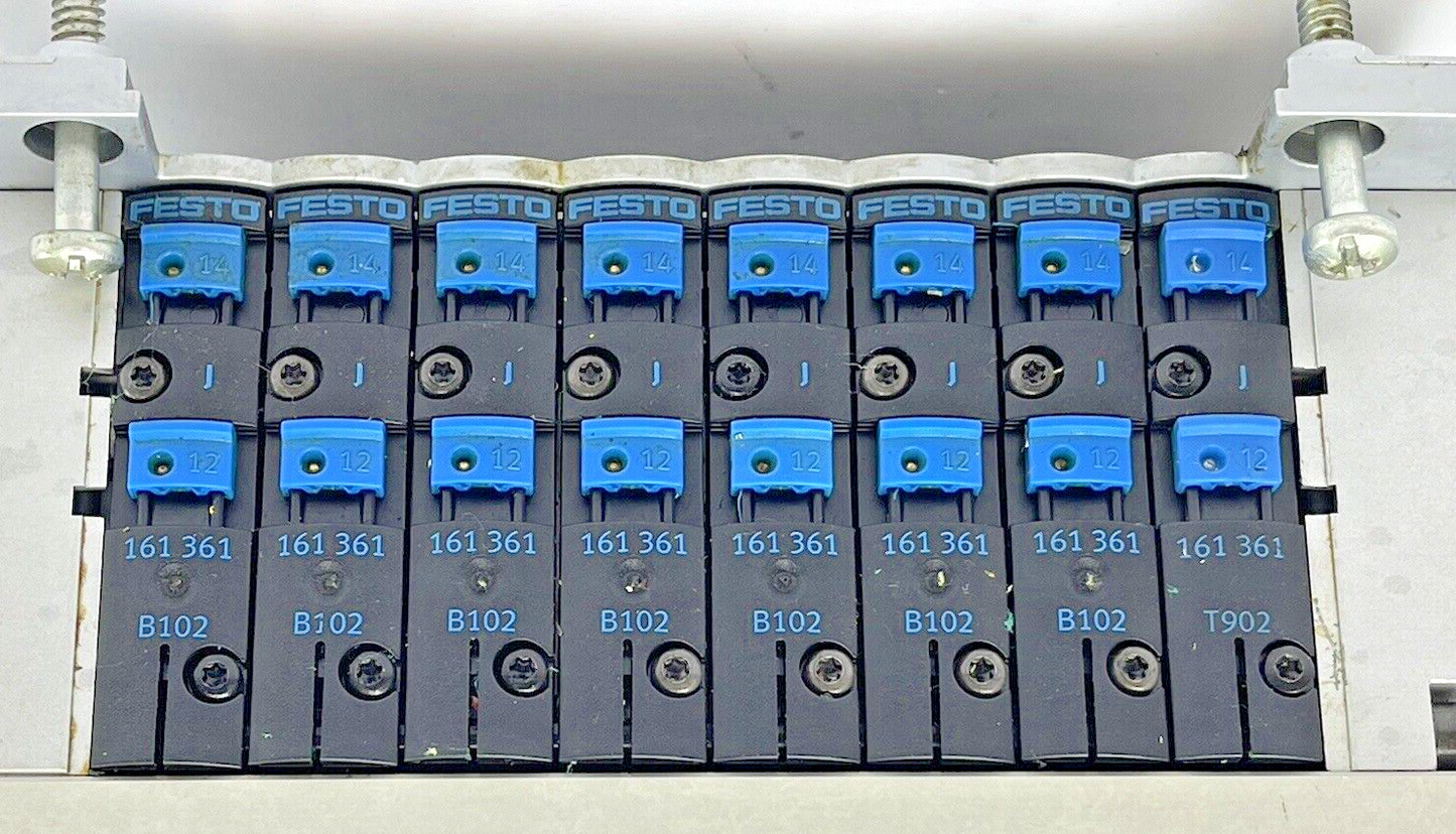 FESTO - CPV14-V1 - VALVE MANIFOLD-W/ PNEUM CONN & STACK PLATES, B102(7), T902(1)