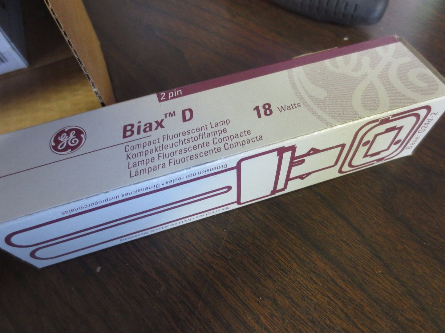GE F18DBX/835 - F18DBXT4/SPX35 FLUORESCENT LAMP - 18W - NEW SURPLUS