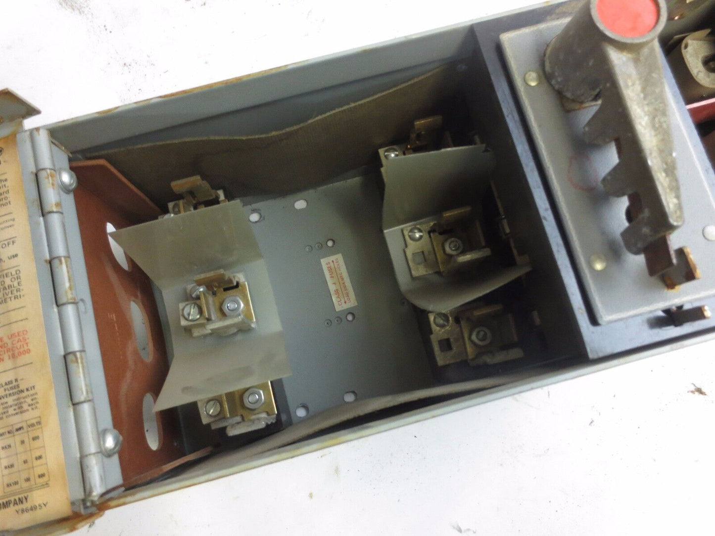 FPE / FEDERAL PACIFIC QMQB-3336R TWIN PANEL SWITCH - 480/600VAC, 30A, 3-POLE