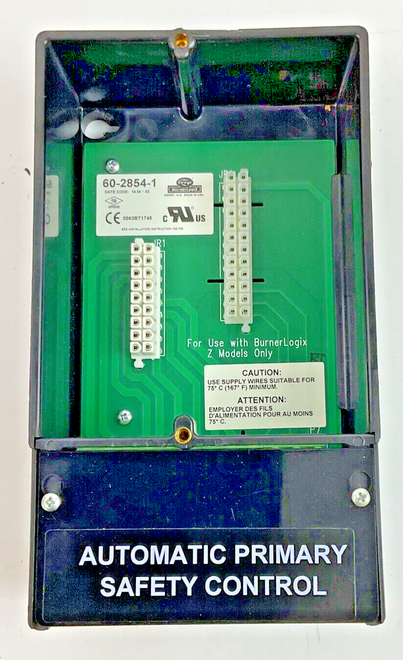 FIREYE 60-2854-1 WIRING BASE TERMINAL BLOCK OPEN Z MODULES