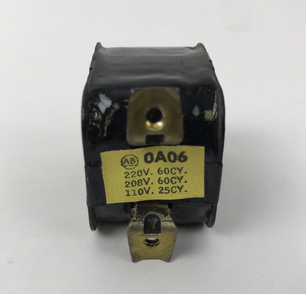 Allen Bradley OA06 Coil 220 V 60 HZ 208 V 60 Hz 110 V 50 HZ Used