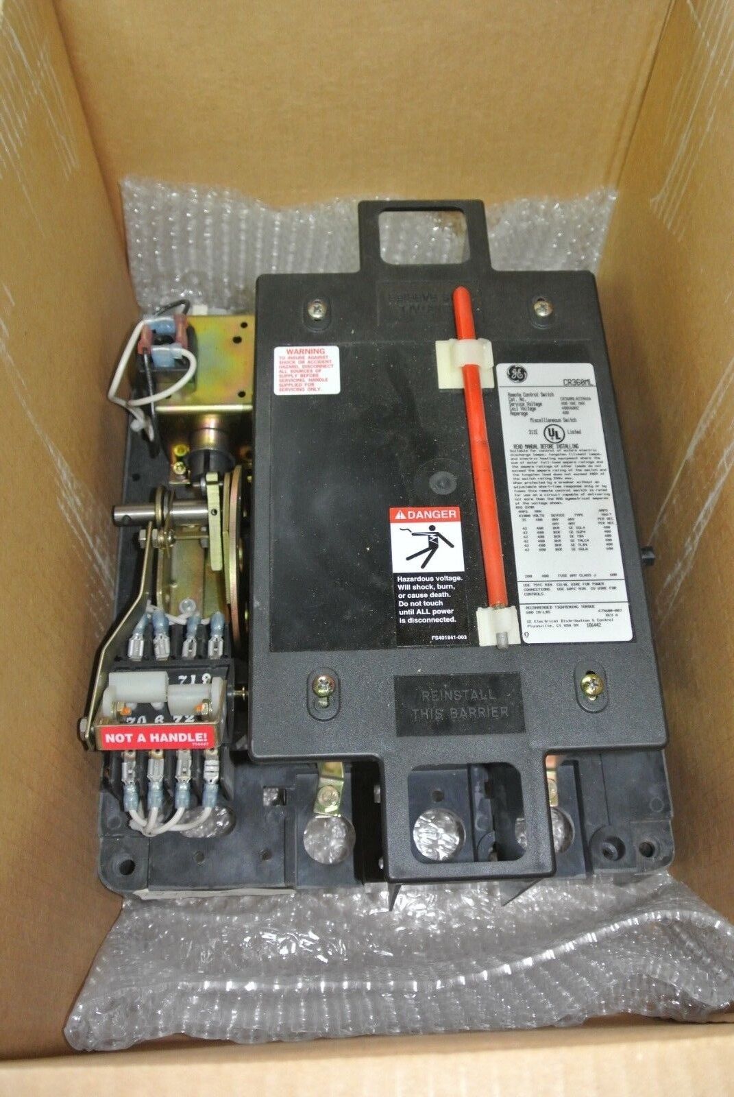 GE CR360ML4239A1A REMOTE CONTROL SWITCH / MISCELLANEOUS SWITCH - NEW SURPLUS
