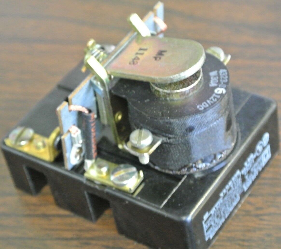 SQUARE D 8501 CDO-3 RELAY 115V/230V 1/2HP, 600VAC 5A, 277VAC 10A, 345 VA