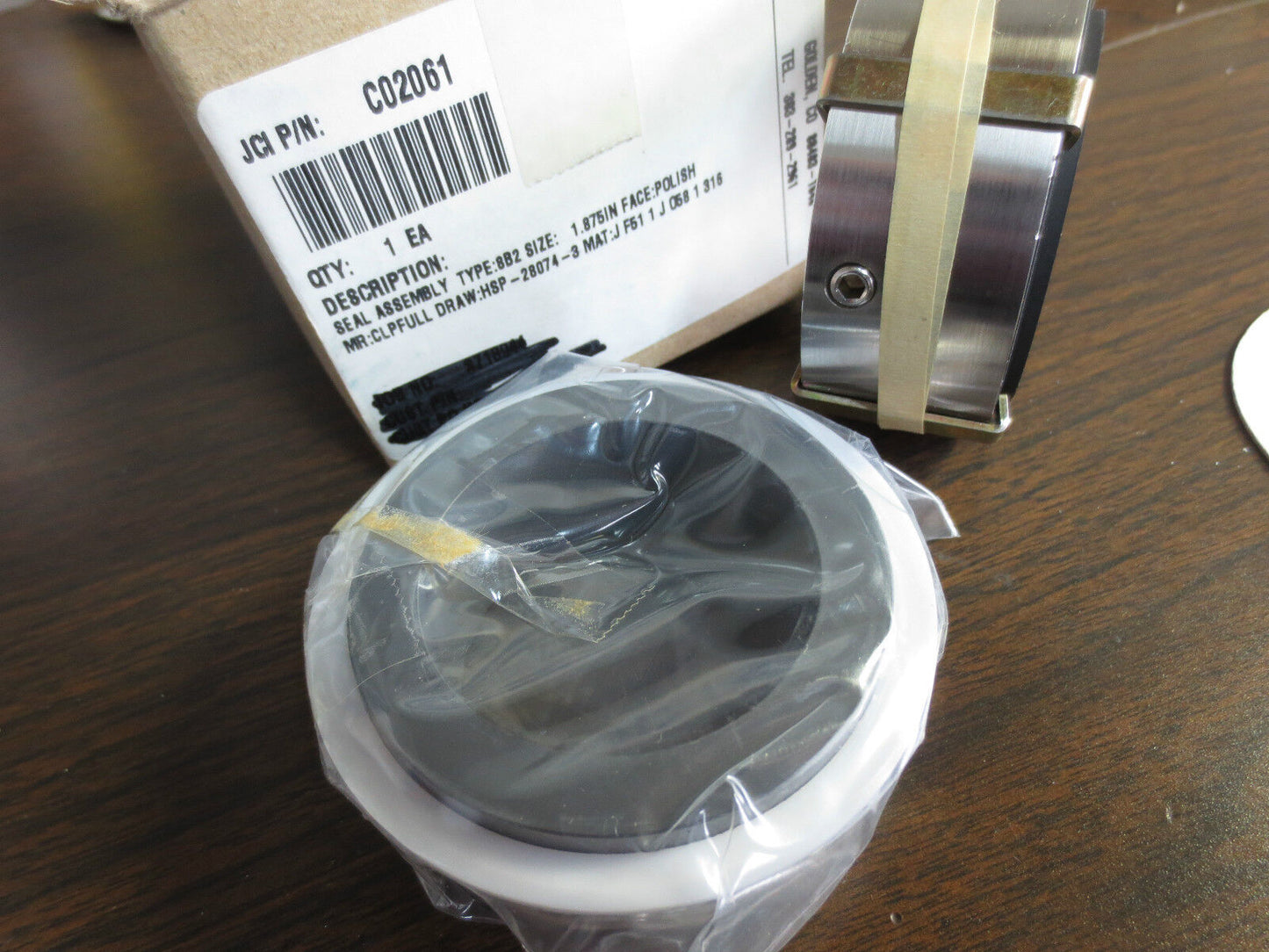JOHN CRANE C02061 MECHANICAL SEAL 1.875" POLISHED FACE - NEW SURPLUS