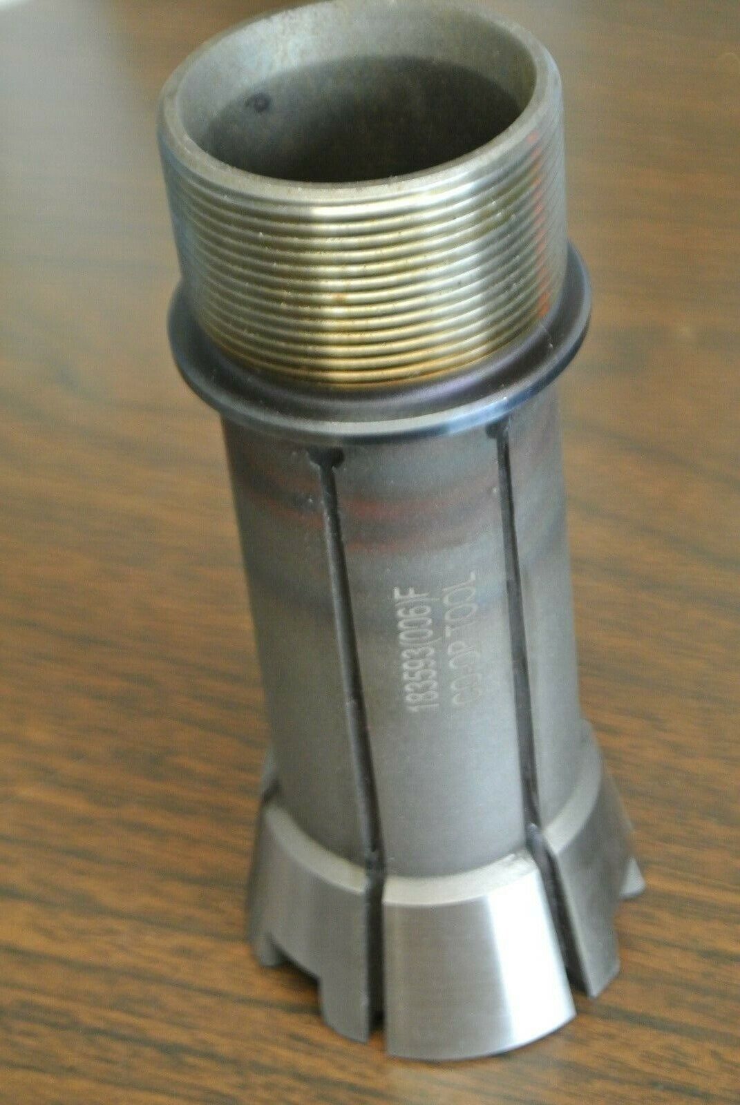 CO-OP TOOL 183593(006)F THREADED COLLET CHUCK / APPROX. 1-1/4" x 5" OAL