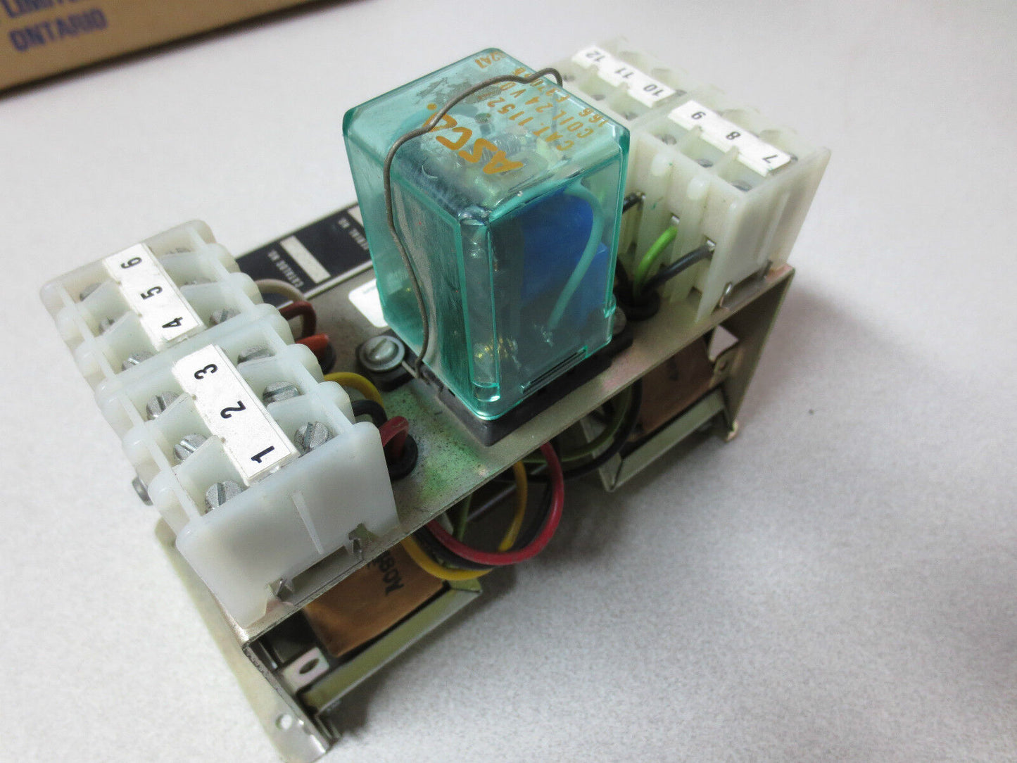 ASCO 214A298 INPHASE MONITOR 480V 60Hz - w/ 115277 RELAY, 24VDC COIL