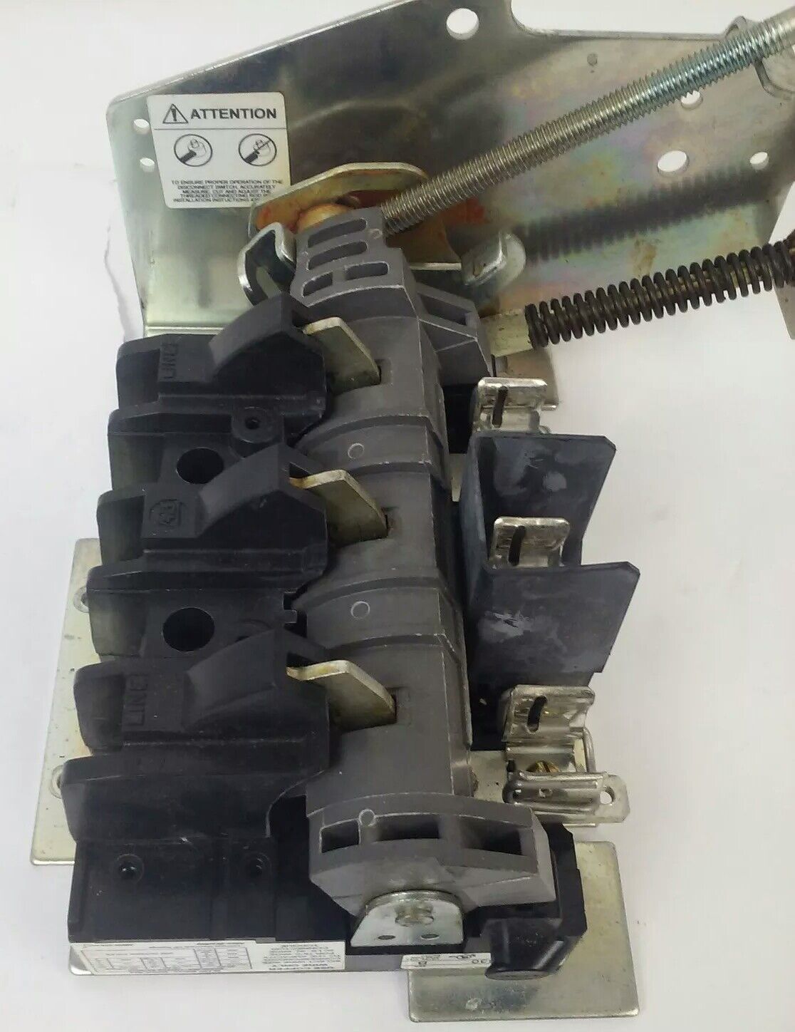 ALLEN BRADLEY 1494V-DS30 SER. B, FUSIBLE SWITCH, 3PH, 3P, 30A, 600V