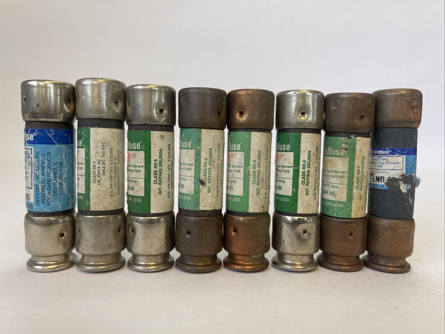LITTELFUSE FLNR60 FUSE 60AMP 250VAC (LOT OF 8)