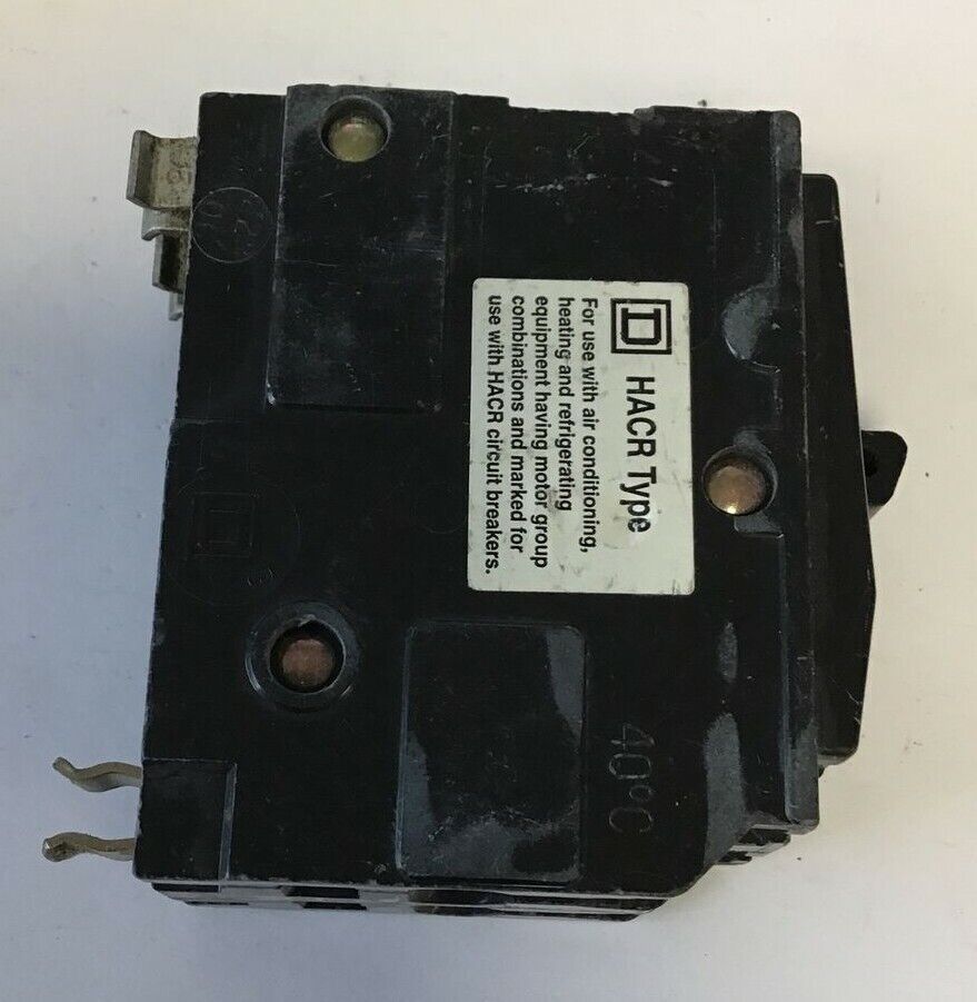 SQUARE D QO215 CIRCUIT BREAKER 15A 120/240VAC 2POLE***LOTOF5***