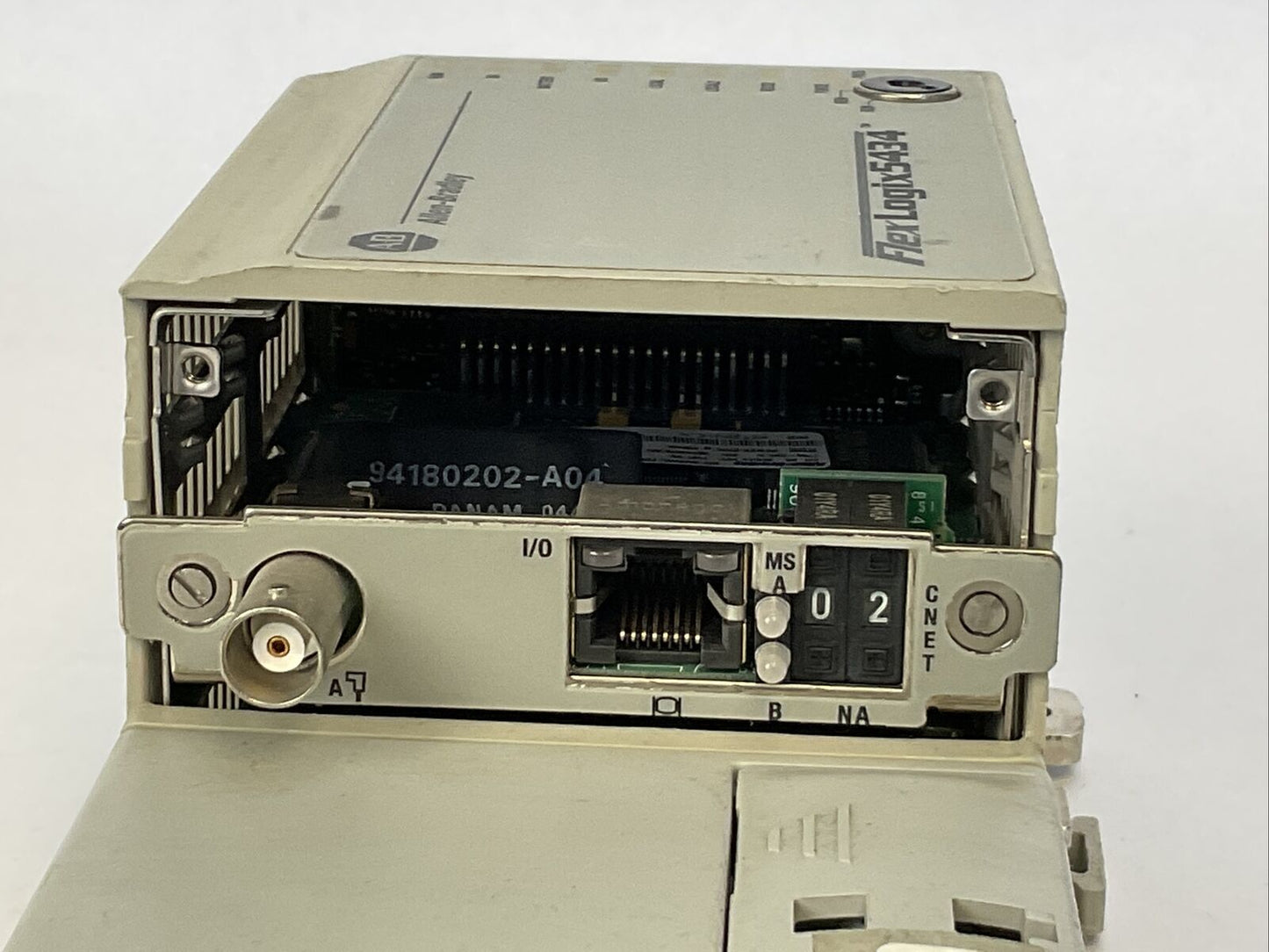 ALLEN BRADLEY 1794-L34 SER A CAT REV H01 F/W REV 1.1 LOGIX 5434 PROCESSOR UNIT