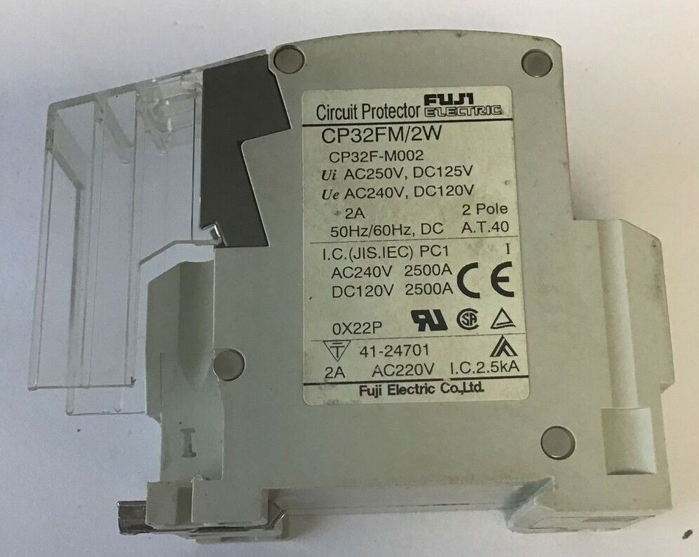 FUJI CP32FM/2W CIRCUIT PROTECTOR 2A 50/60HZ 3POLE
