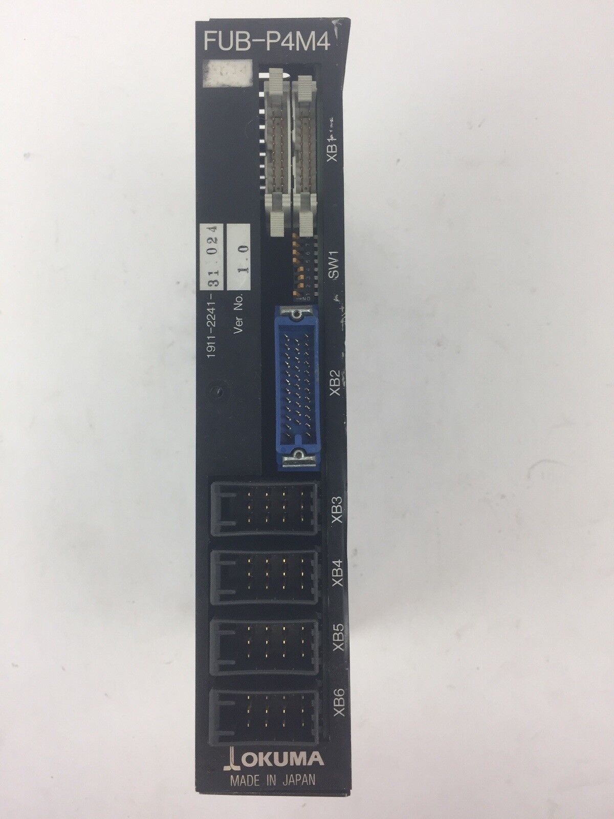 OKUMA FUB-P4M4 E4809-45-174 PC BOARD 1911-2241-31 024