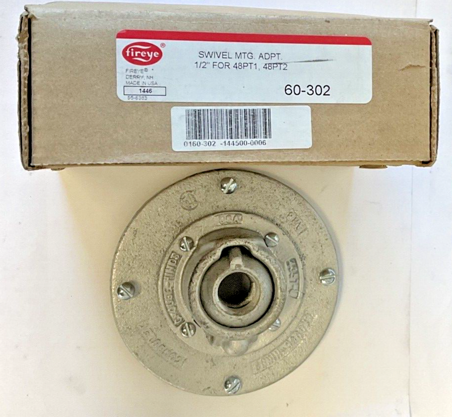 FIREYE 60-302 SWIVEL MOUNTING ADAPTER 1/2"