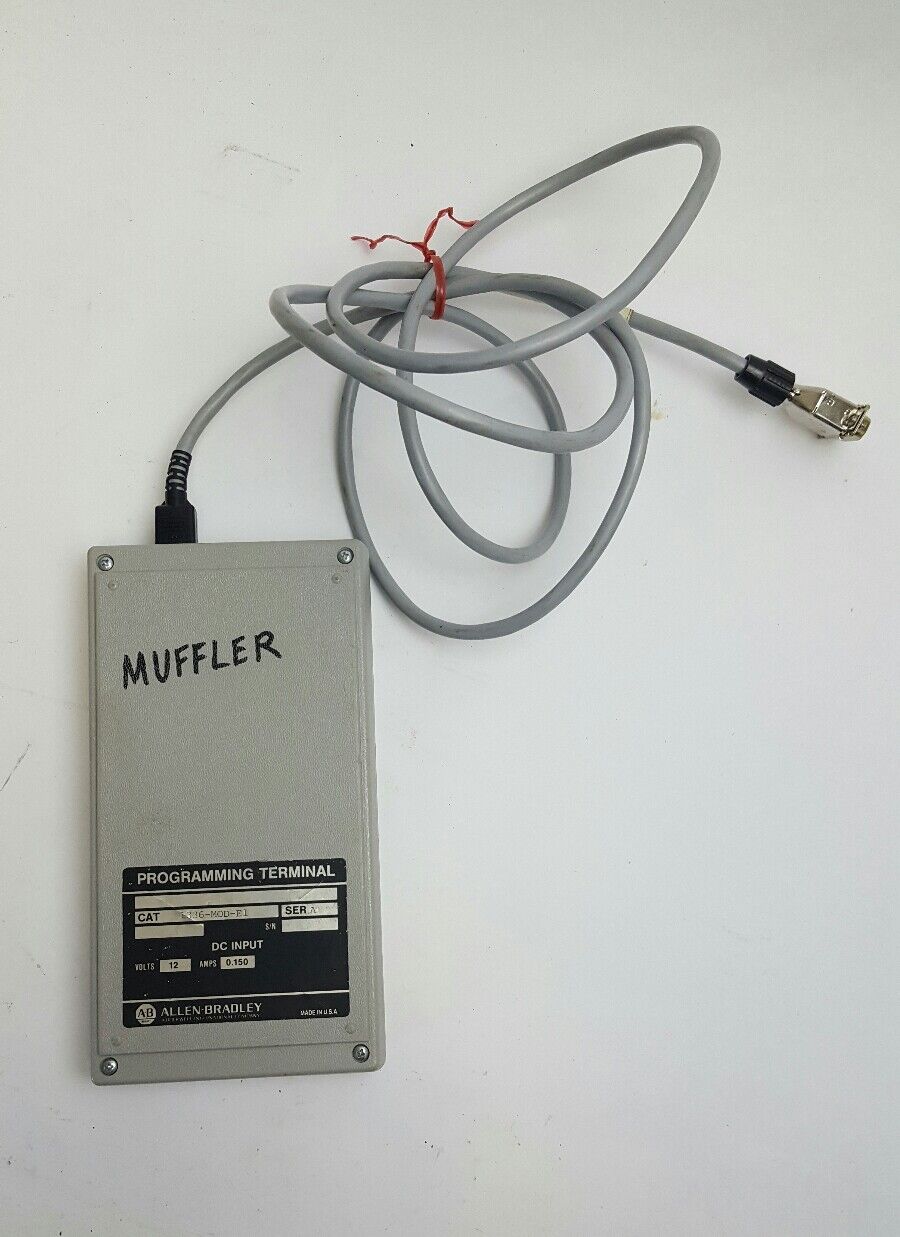 ALLEN BRADLEY 1336-MOD-E1 PROGRAMMING TERMINAL SER A 12V